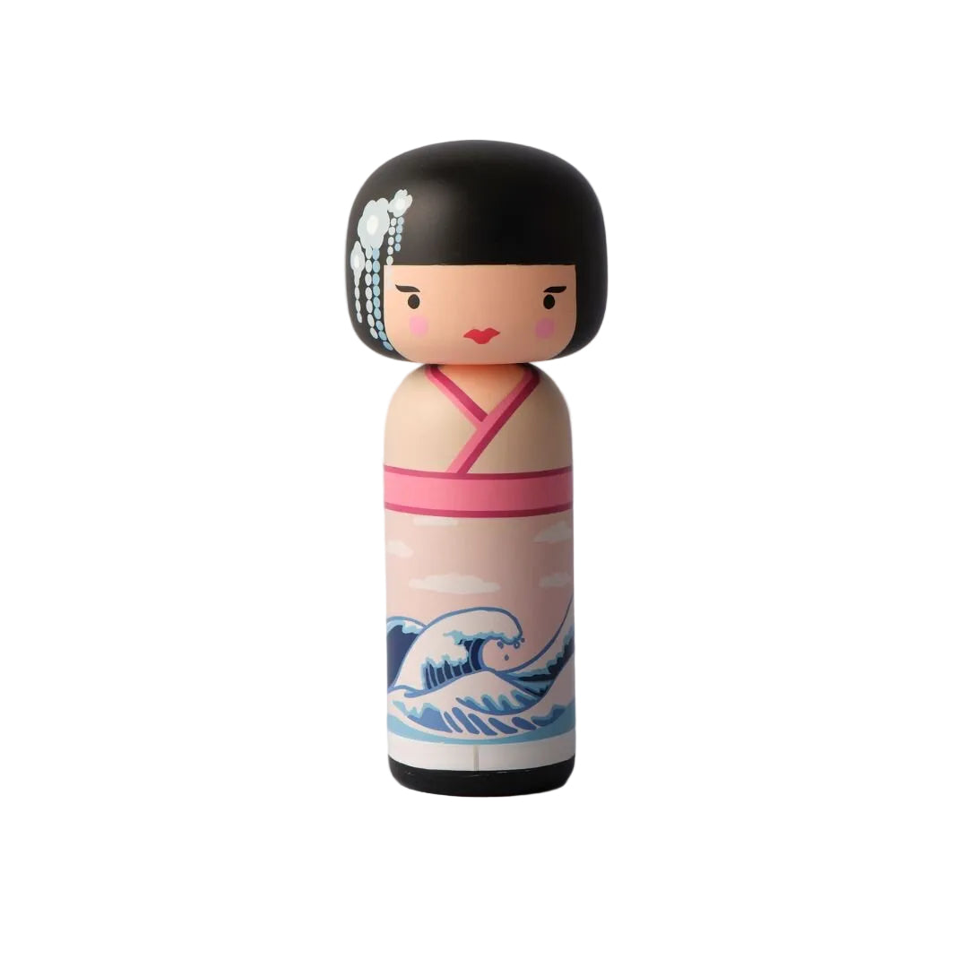 Kokeshi stjernetegnsfigur - Vandmanden